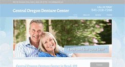 Desktop Screenshot of centraloregondenturecenter.com